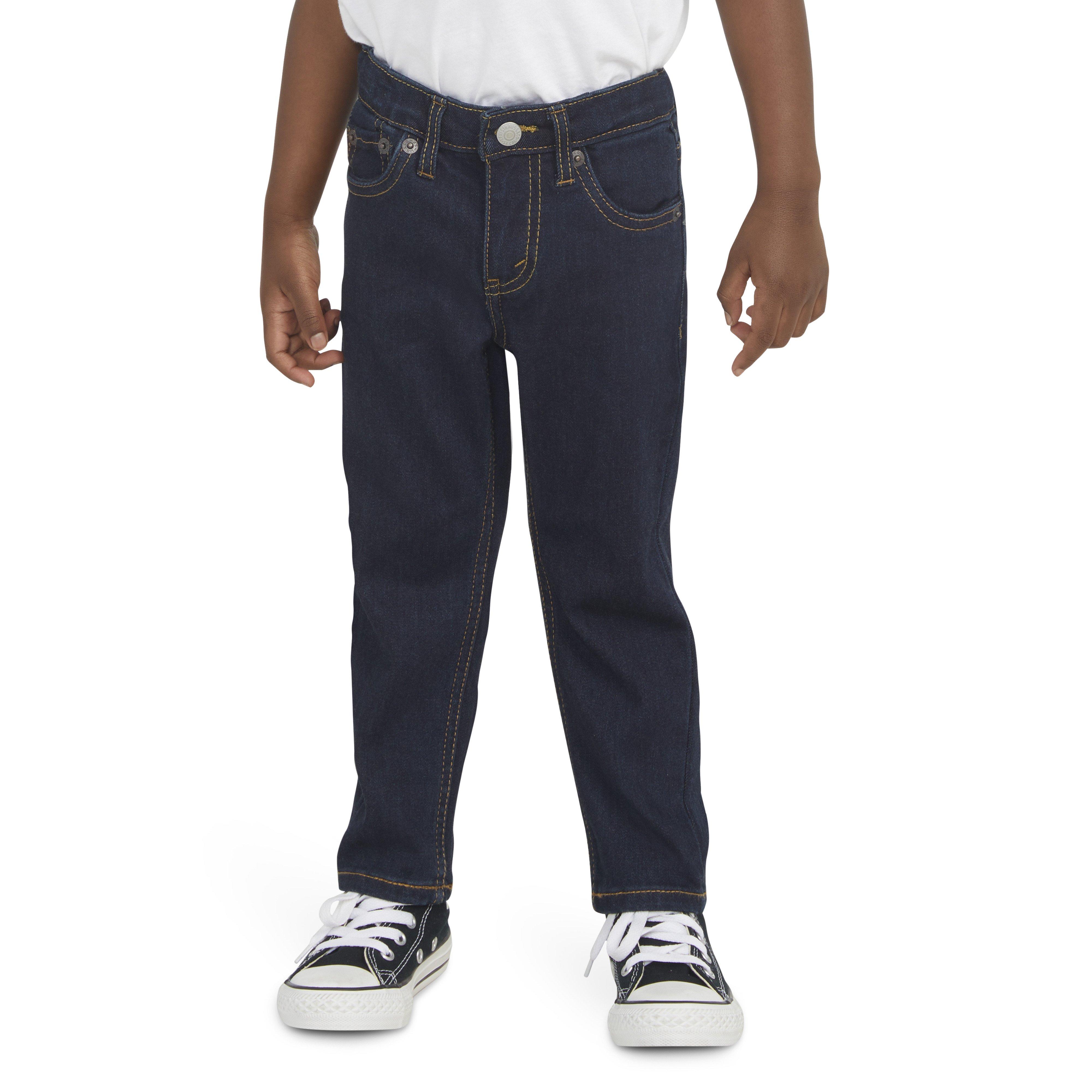 Levi's Toddler Boys' 511 Eco-Soft Performance Slim Fit Dark Wash Straight Jeans - Dk Blue Denim - DK BLUE